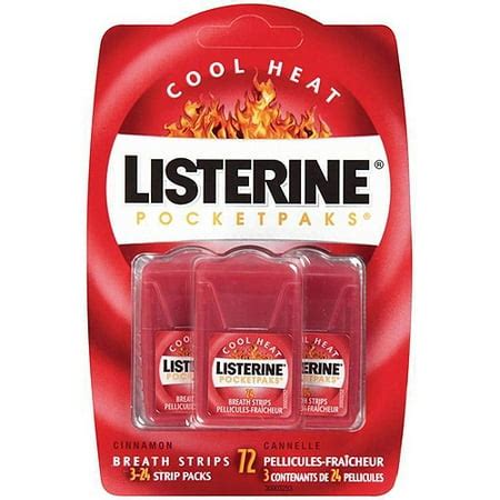 cinnamon listerine breath strips